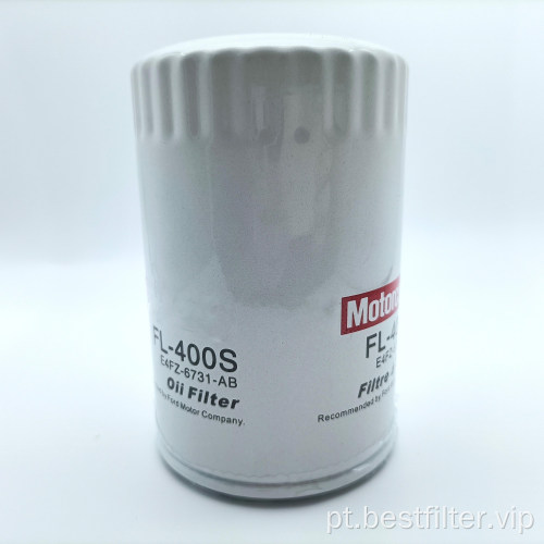 Preço de fábrica na China, filtro de óleo do motor para automóveis FL-400S